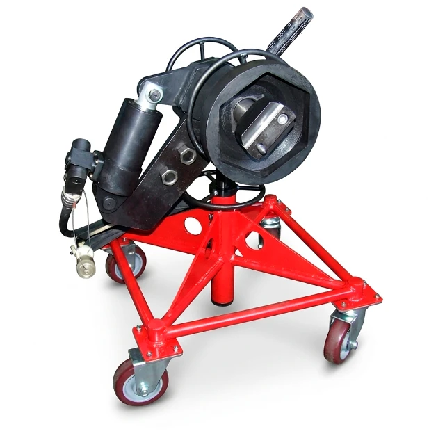 Установка для демонтажа буксовой гайки М110 колесных пар вагонов