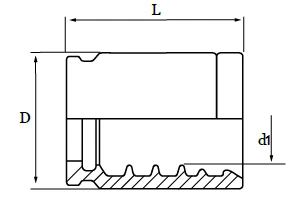 Муфта легкая универсальная «YK»