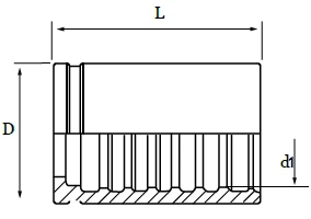 Муфта легкая, для термопластика «YT»
