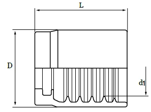 Муфта легкая универсальная «YUM»
